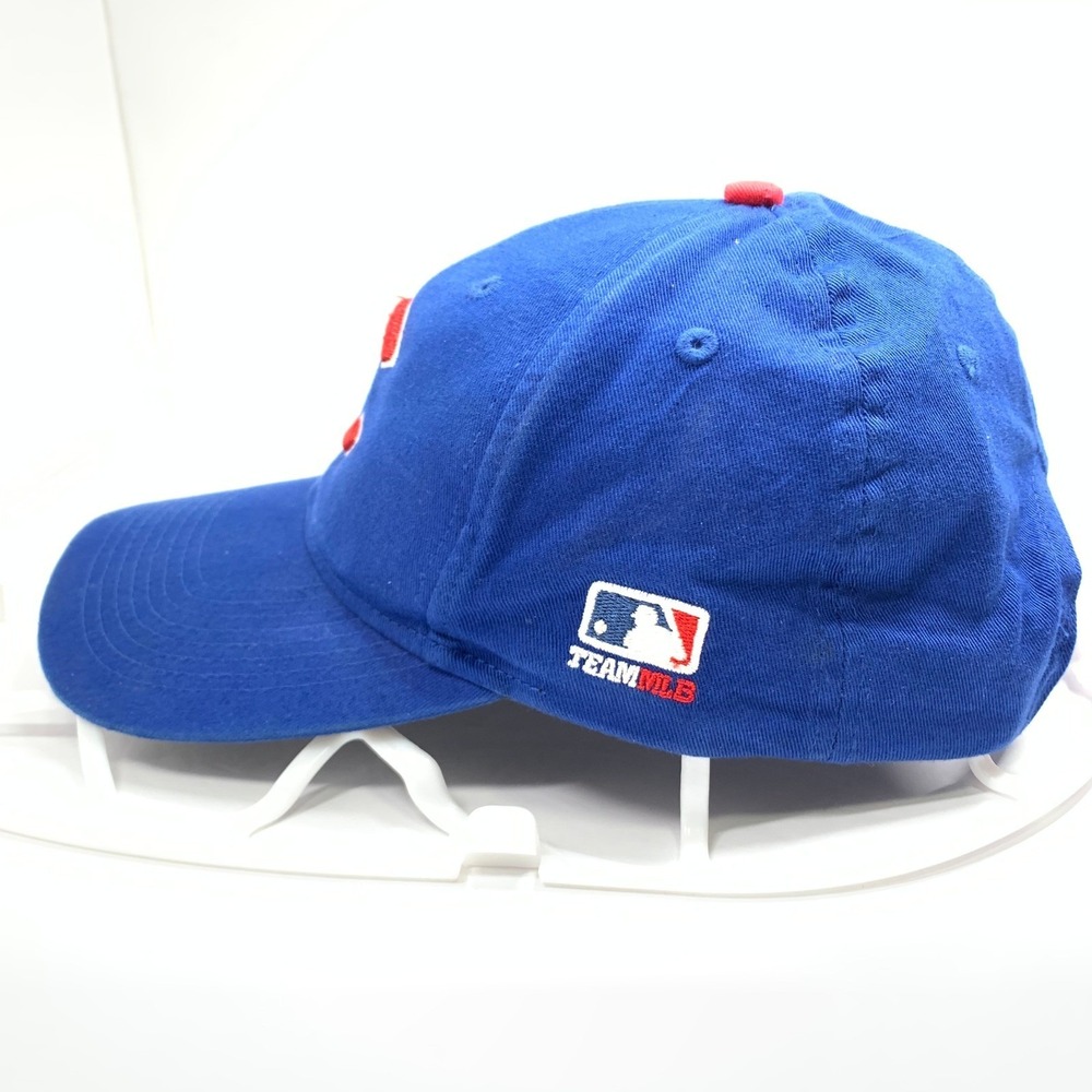 Chicago Cubs MLB Youth Baseball Cap Blue Red C Logo Adjustable - Picture 5 of 7